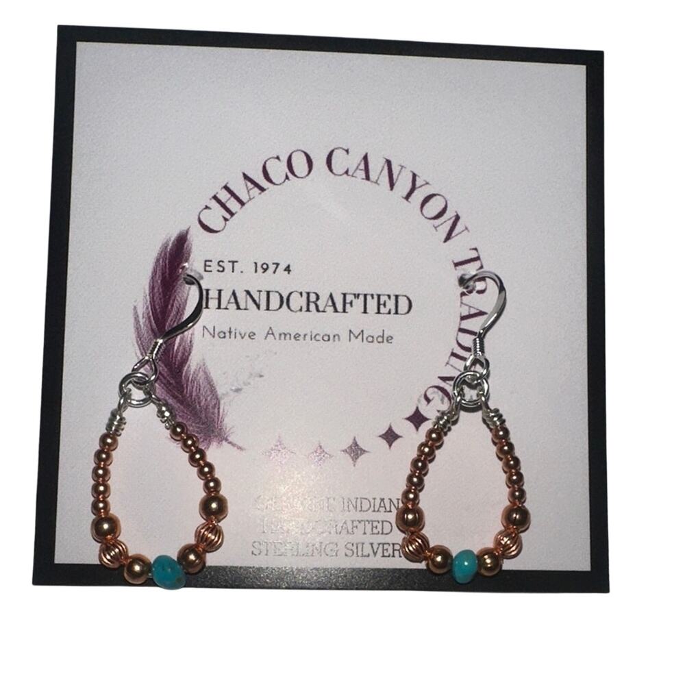 Chaco Canyon Trading Copper with Turquoise
